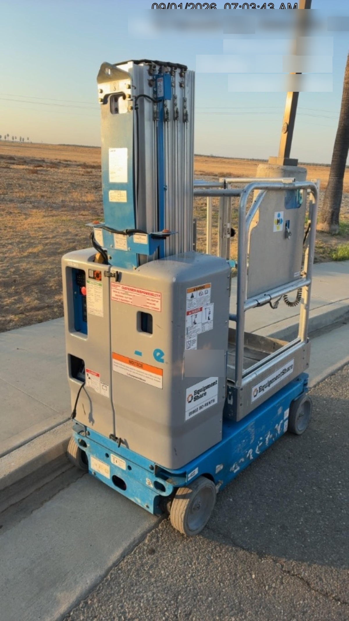 2019 GENIE GR-20