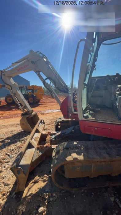 2020 Takeuchi TB250-2C Cab/Heat/Air, Rubber Tracks, Manual TAG QC