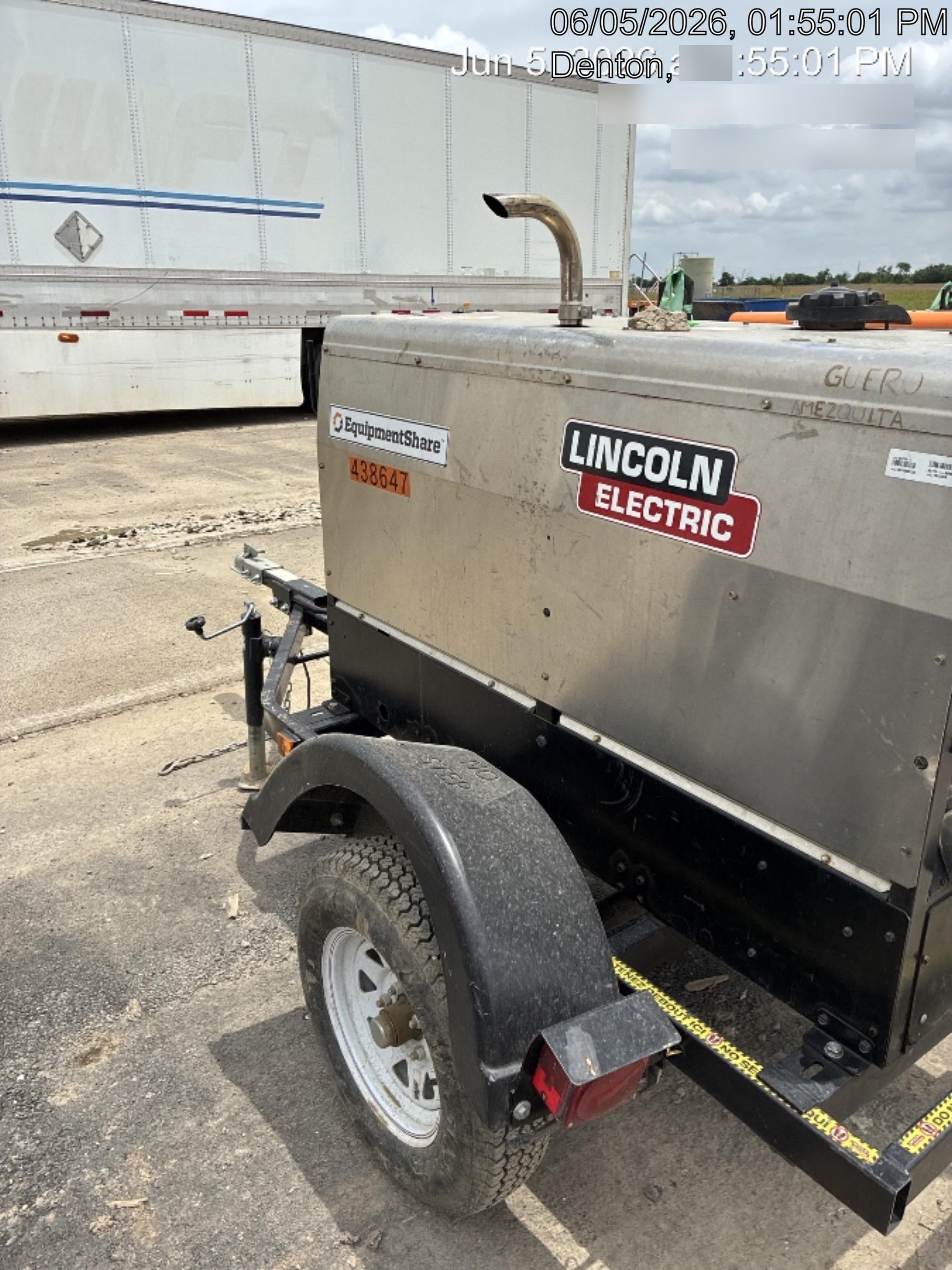 2024 Lincoln Electric LE400 Kubota V1505, Trlr, Cable Rack, Light Kit, ES Decals, T3