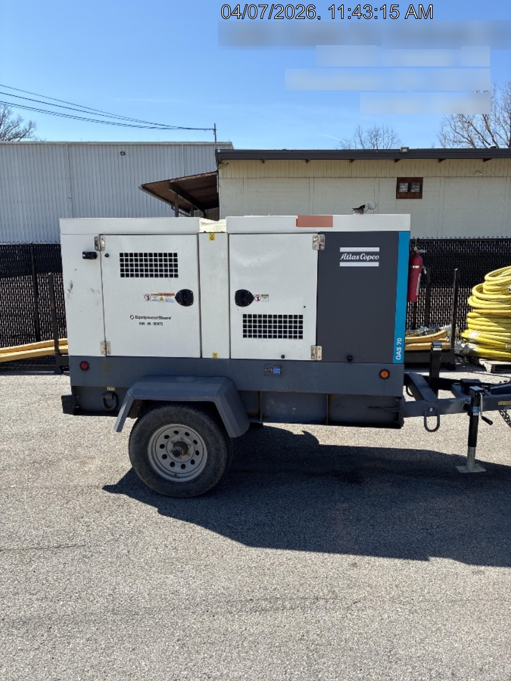 2023 ATLAS COPCO QAS 70