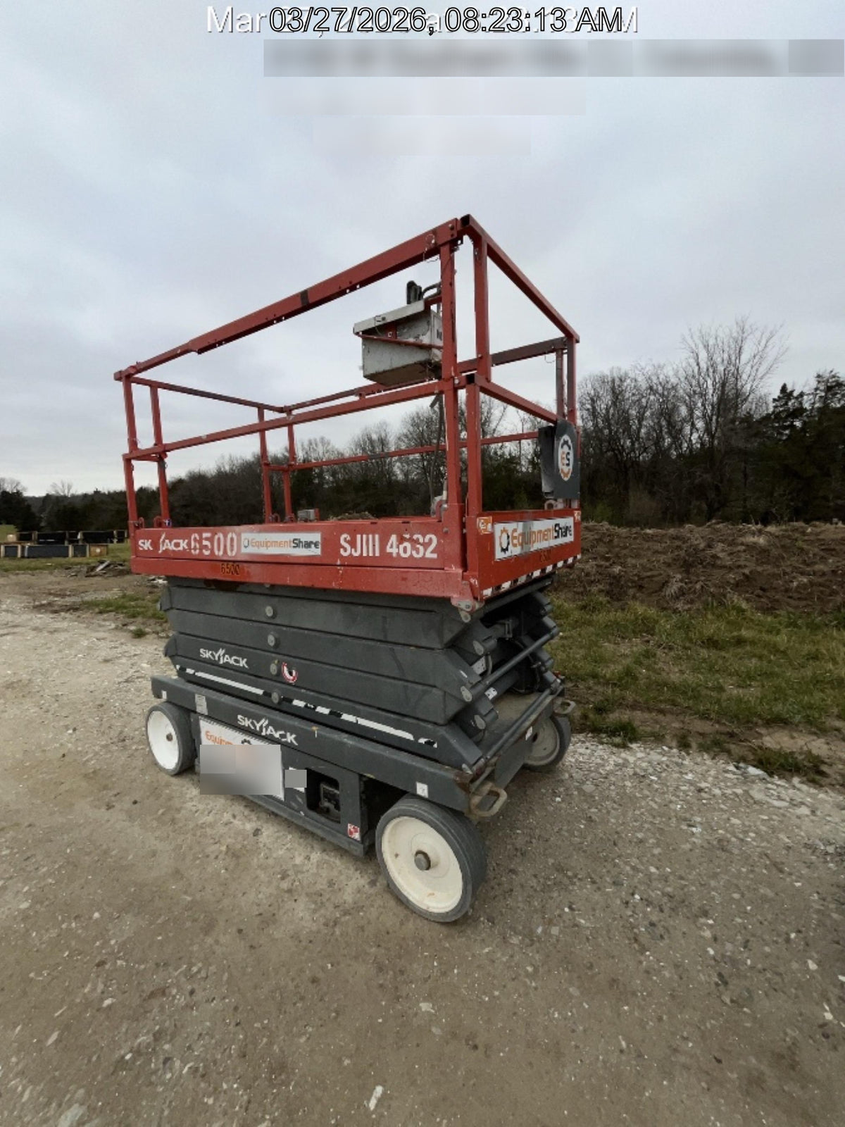 2017 Skyjack SJIII-4632 Skyjack SJ4632, Trojan Battery Set, Extended Warranty 5yr/5k hr