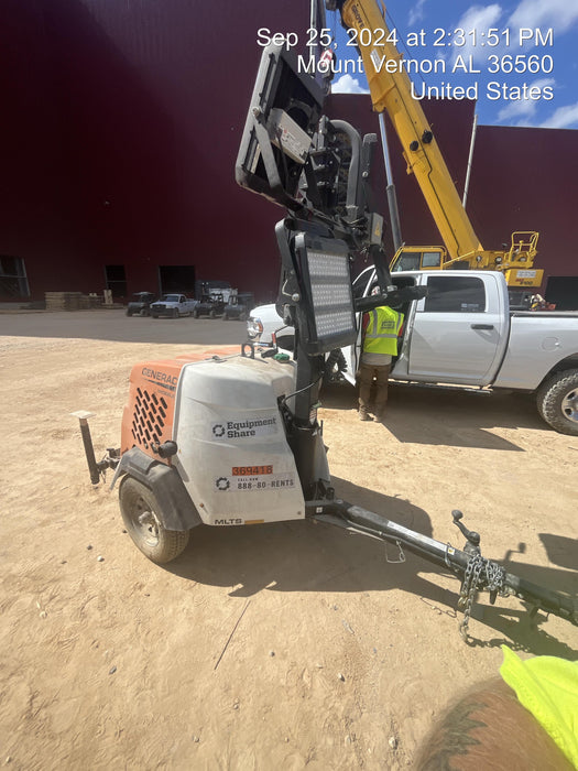 2023 Generac MLT2 Diesel, Flex Switch 120V Input, Powerzone Controller, 
(4) 320W LED Lights, 4kW Generator, 39.9 Gal Fuel Tank, 2" Ball, T3