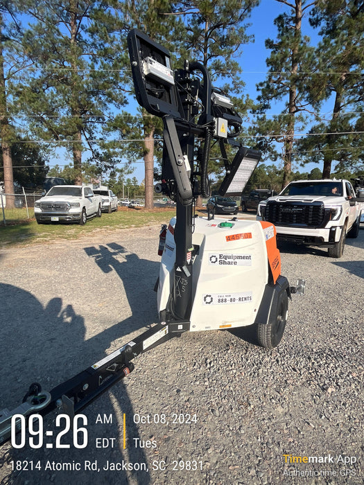 2024 Generac MLT6SKDS-STD4 ELEC WINCH Diesel, Electric Winch Mast, Powerzone Controller, (4) 320W LED Lights, 4kW Generator, 39.9 Gal Fuel Tank, 2" pintle, T3