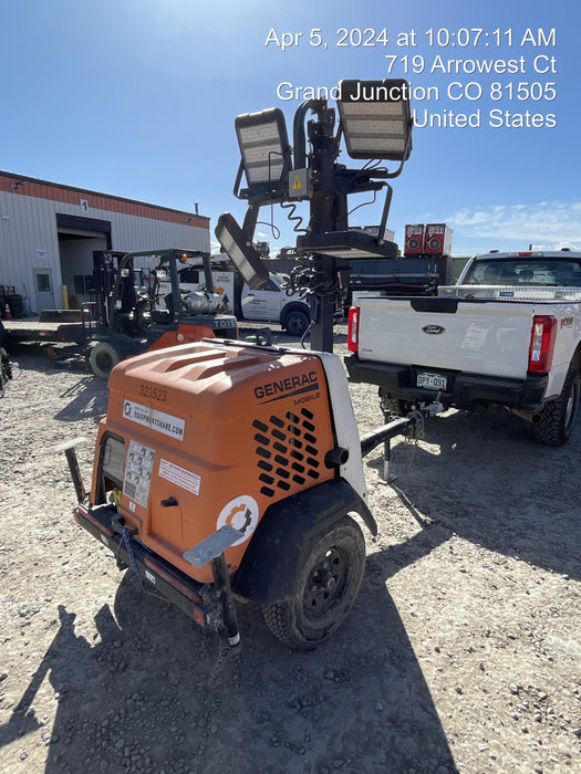 2023 Generac MLT2 Diesel, Flex Switch 120V Input, Powerzone Controller, (4) 320W LED Lights, 4kW Generator, 39.9 Gal Fuel Tank, 2" Ball, T3