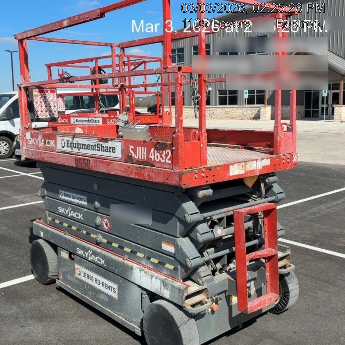 2015 Skyjack SJIII-4632 Skyjack SJIII-4632 32' Scissor Lift