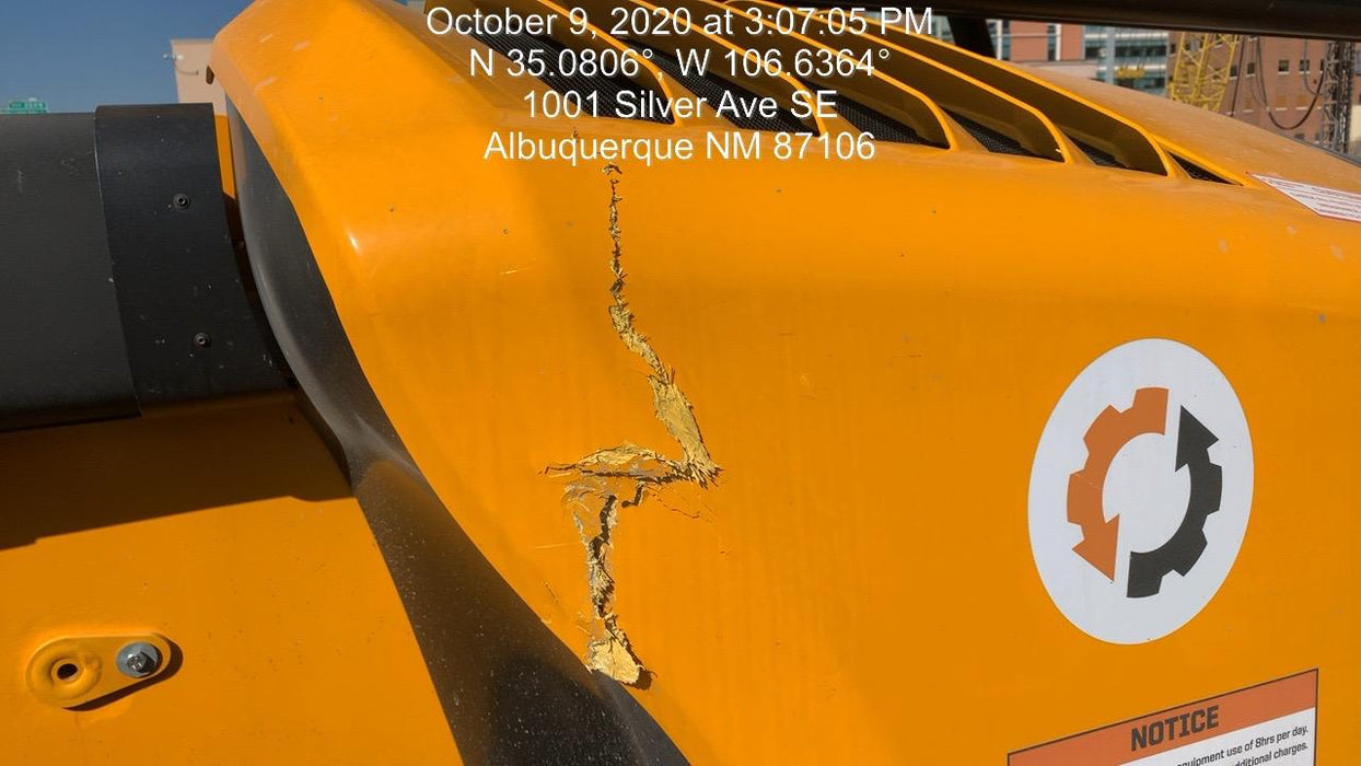 2020 JCB 509-42 Canopy, Solid Tires, Work Lights, Beacon, Aux Hydraulics, Back up Alarm, Lifting Eye, ES Decals