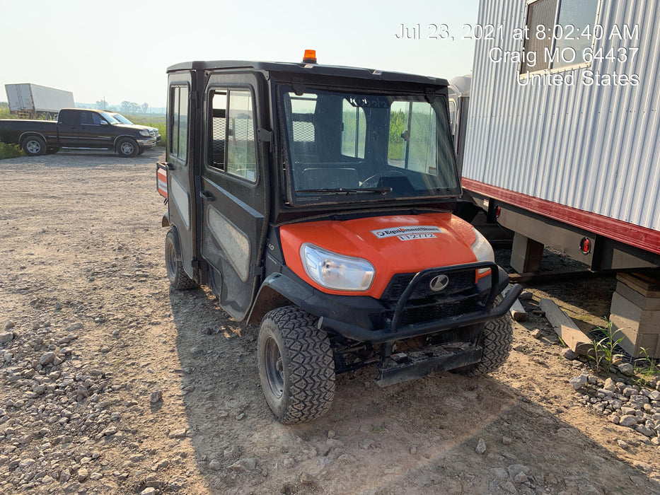 2020 Kubota RTV-X1140 4 Seat UTV, 4WD, Canopy, Standard Rental Spec
