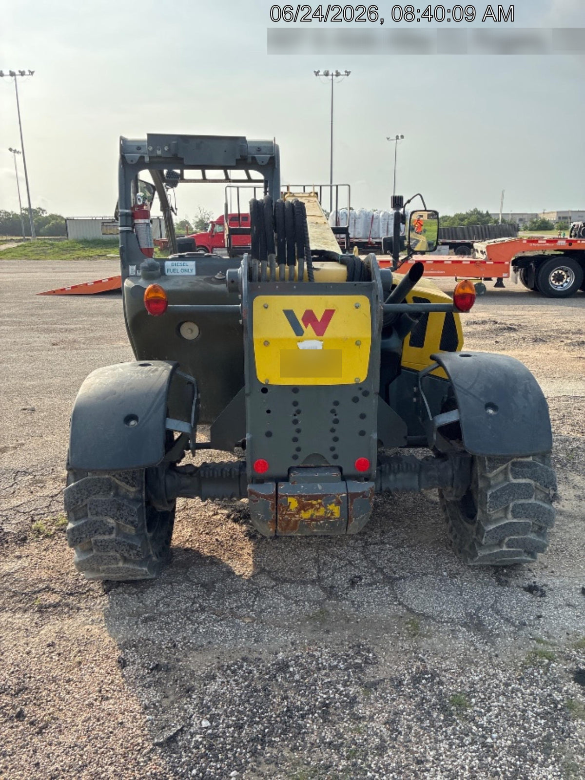 2018 WACKER NEUSON TH627