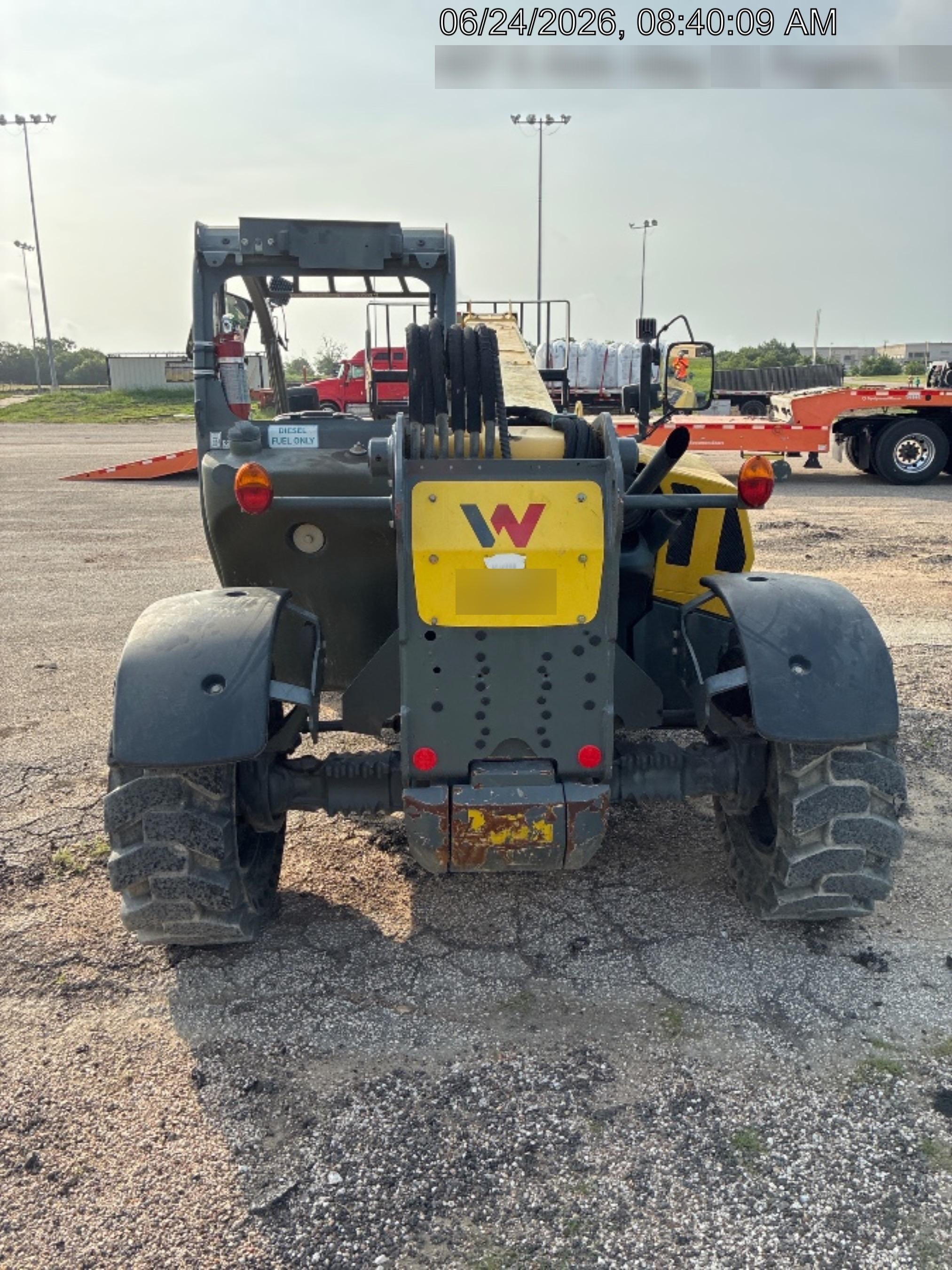 2018 WACKER NEUSON TH627