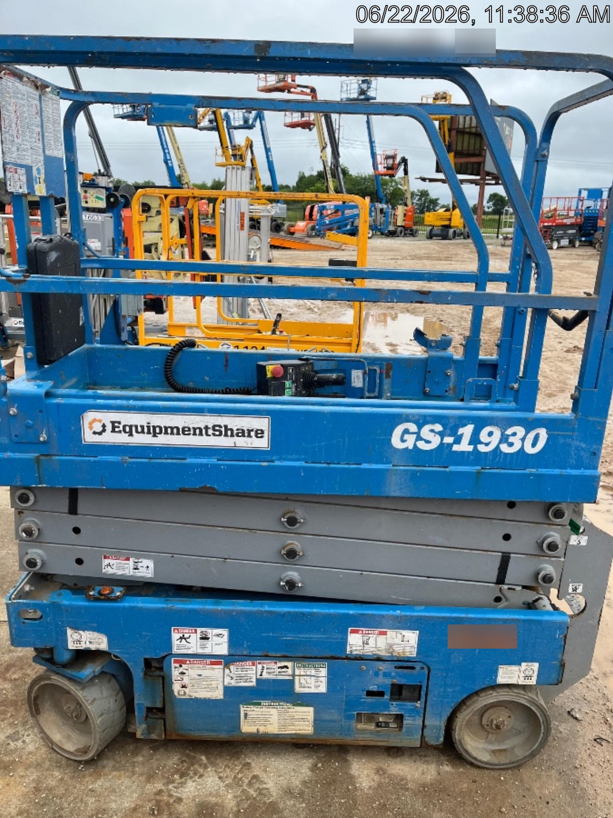 2018 Genie GS-1930 Genie GS-1930 Scissor Lift w/Standard Options