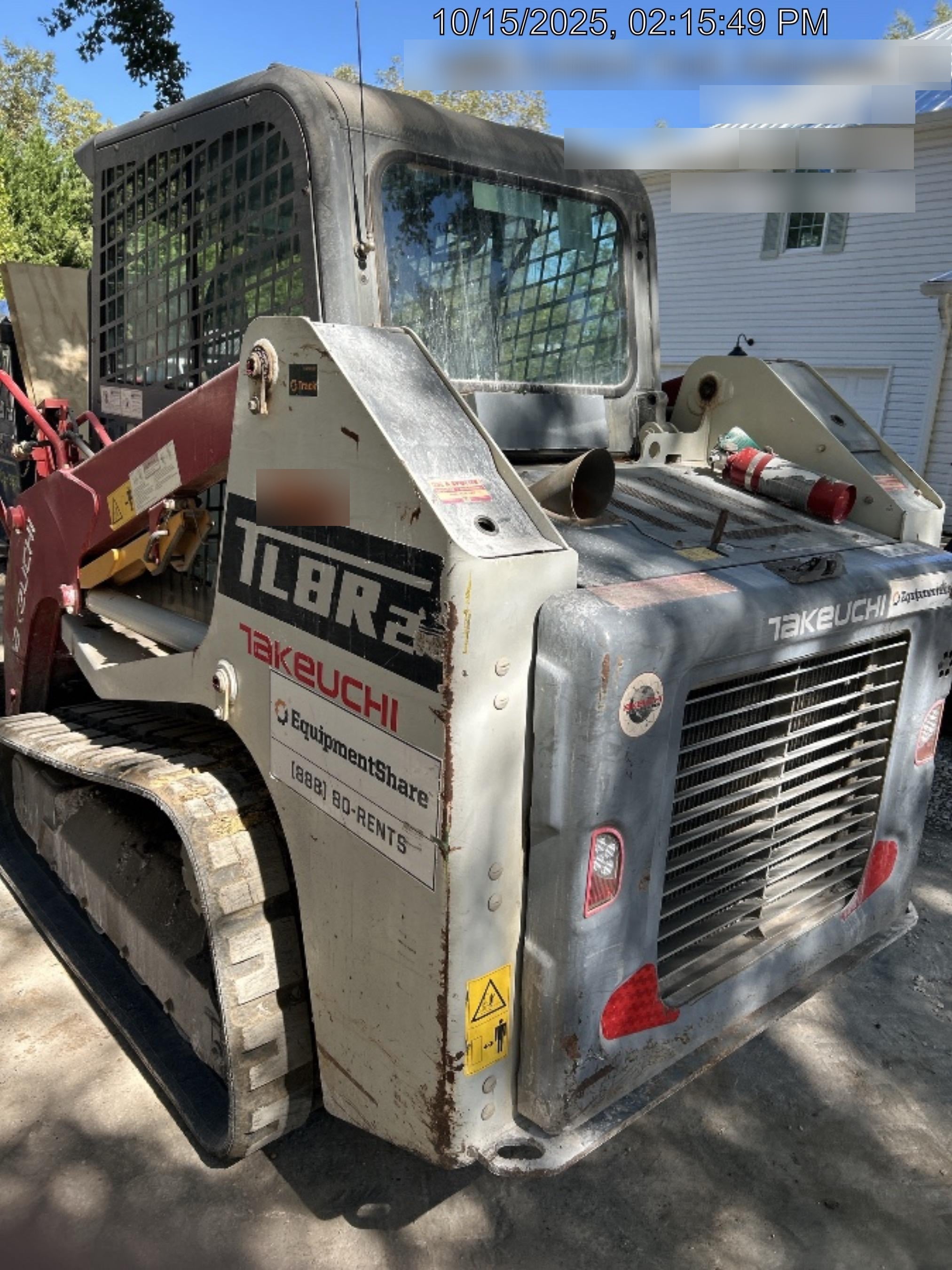 2020 Takeuchi TL8R2-CR Cab/Heat/Air, Hydraulic QC