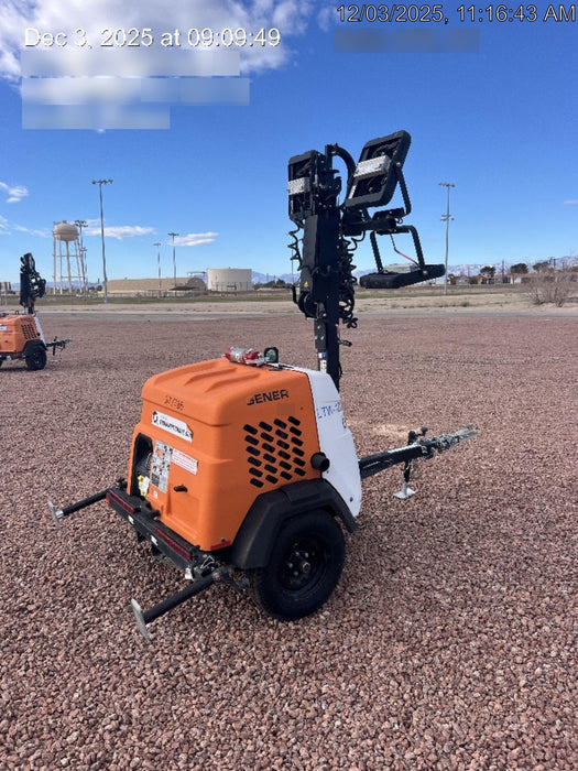 2023 Generac MLT2 Diesel, Flex Switch 120V Input, Powerzone Controller, 
(4) 320W LED Lights, 4kW Generator, 39.9 Gal Fuel Tank, 2" Ball, T3