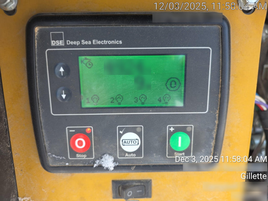 2022 Allmand NLV3GR (4) LED Light Fixture 350W, 23' Vertical Mast, 3kW Prime, Towable, ES Decals, T3