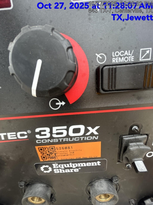 2025 LINCOLN ELECTRIC FLEXTEC 350X