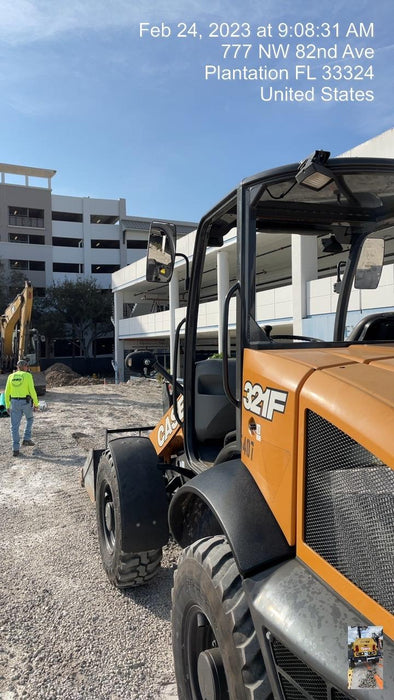2019 Case 321F ROPS COMPACT WHEEL LOADER 1.3-1.57 CUYD