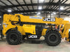 2019 JCB 512-56 Canopy, 109 HP, Solid Tires, STD Worklight, Beacon, Aux Hydraulics, Lifting Eye, Back up Alarm w/66" Carriage/60" Forks