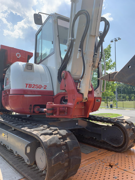 2020 Takeuchi TB250-2C Cab/Heat/Air, Rubber Tracks, Manual TAG QC