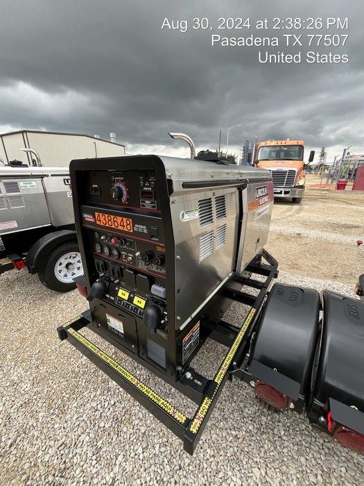 2024 Lincoln Electric LE400 Kubota V1505, Trlr, Cable Rack, Light Kit, ES Decals, T3