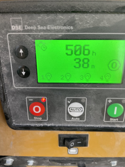 2022 Allmand NLV3GR (4) LED Light Fixture 350W, 23' Vertical Mast, 3kW Prime, Towable, Deep Sea L401, Leveling Jacks, Yanmar T4F 5.8hp