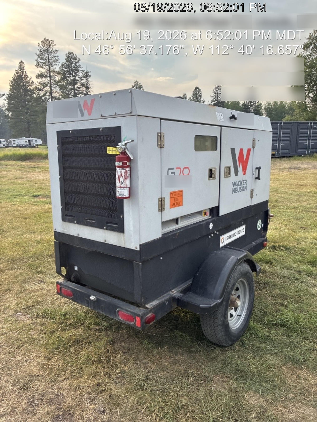 2019 WACKER NEUSON G70