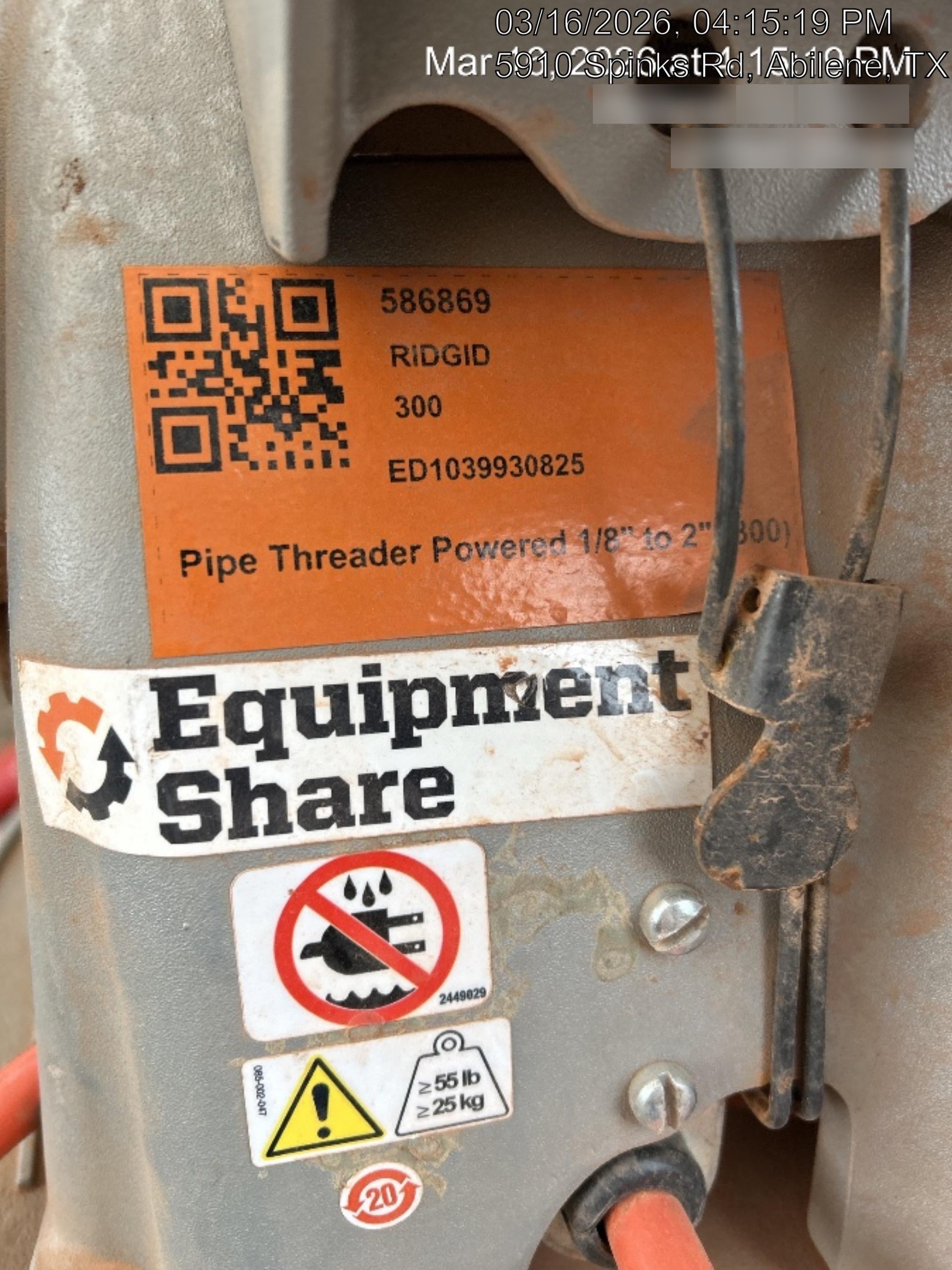 2025 RIDGID 300