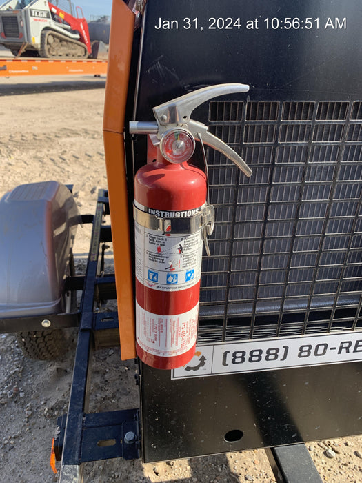 2022 Lincoln Electric LE400 Kubota V1505, Trlr, Cable Rack, Light Kit, ES Decals, T3