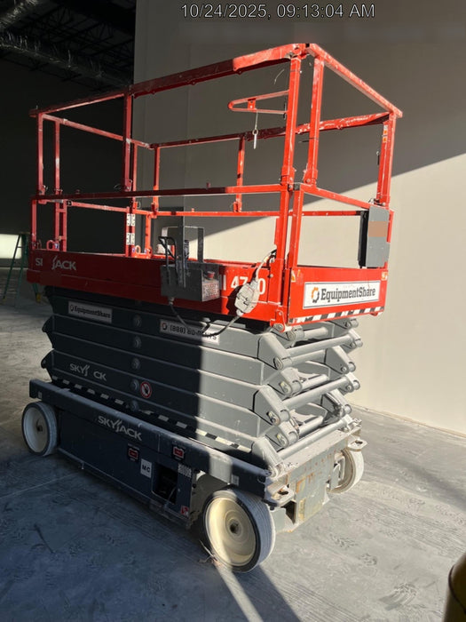 2018 Skyjack SJIII-4740 Standard Rental Specs