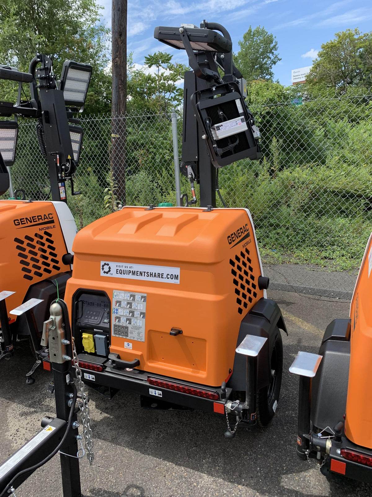 2023 Generac MLT2 Diesel, Flex Switch 120V Input, Powerzone Controller, (4) 320W LED Lights, 4kW Generator, 39.9 Gal Fuel Tank, 2" Ball, T3