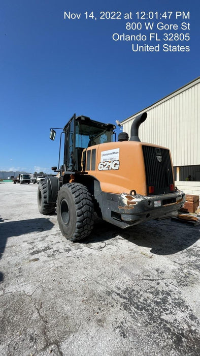 2018 Case 621G CLOSED CAB, JRB 416 STYLE HYD COUPLER