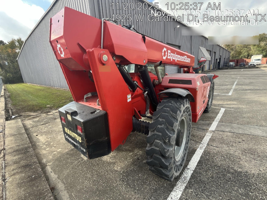 2020 Manitou MTA12055SER3 Cab/Heat/Air, Solid Tires, Amber Strobe, Lift Hook w/66" Carriage, 60" Forks
