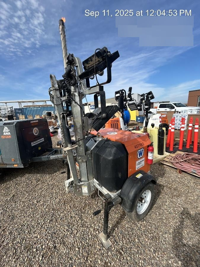 2024 Wanco WLTT-4MM4K Diesel, Deep Sea Controller, Shore Power Plug, Auto Start, (4) 350W LED Floodlights, 4kW Generator, 60 Gal Fuel Tank, 2" Ball, T3