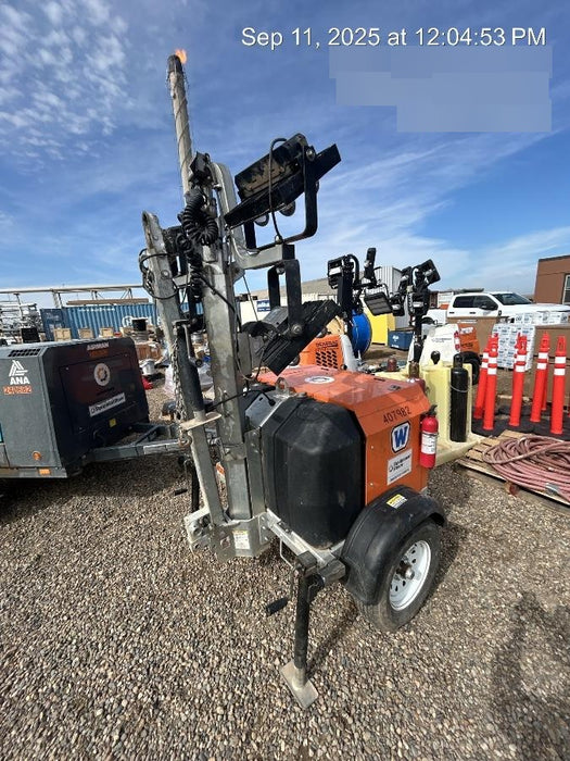 2024 Wanco WLTT-4MM4K Diesel, Deep Sea Controller, Shore Power Plug, Auto Start, (4) 350W LED Floodlights, 4kW Generator, 60 Gal Fuel Tank, 2" Ball, T3