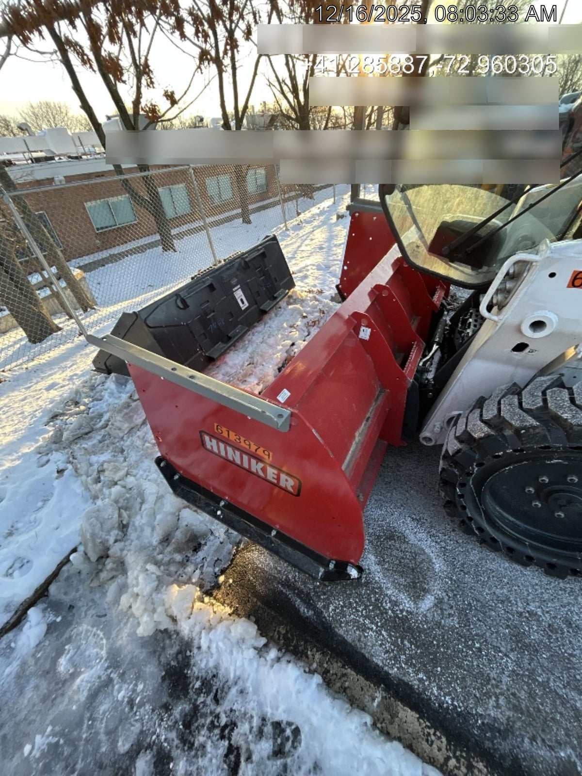 2025 HINIKER 3808 - Hiniker 8' Snow Plow