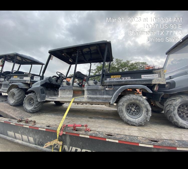 2021 Club Car CA1700D Canopy, Diesel, 4 Passenger