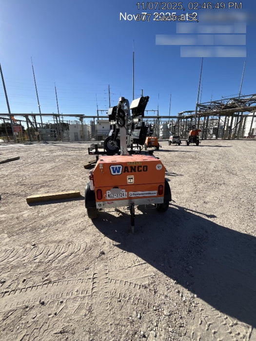 2024 Wanco WLTT-4MM4K Diesel, Deep Sea Controller, Shore Power Plug, Auto Start, (4) 350W LED Floodlights, 4kW Generator, 60 Gal Fuel Tank, 2" Ball, T3