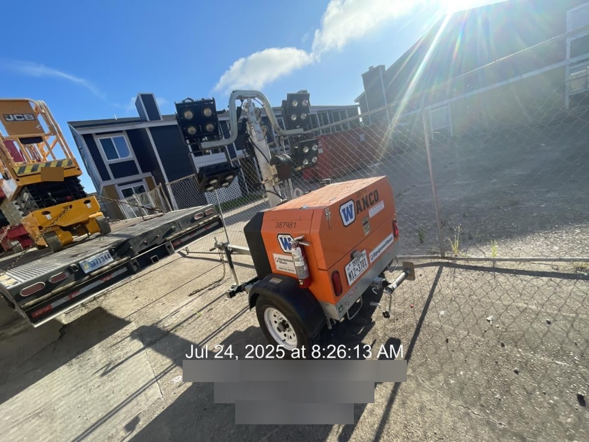 2024 Wanco WLTT-4MM4K Diesel, Deep Sea Controller, Shore Power Plug, Auto Start, (4) 350W LED Floodlights, 4kW Generator, 60 Gal Fuel Tank, 2" Ball, T3