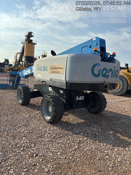 2018 Genie S-65 Genie S-65 w/FF tires, alarm package, panel cradle package