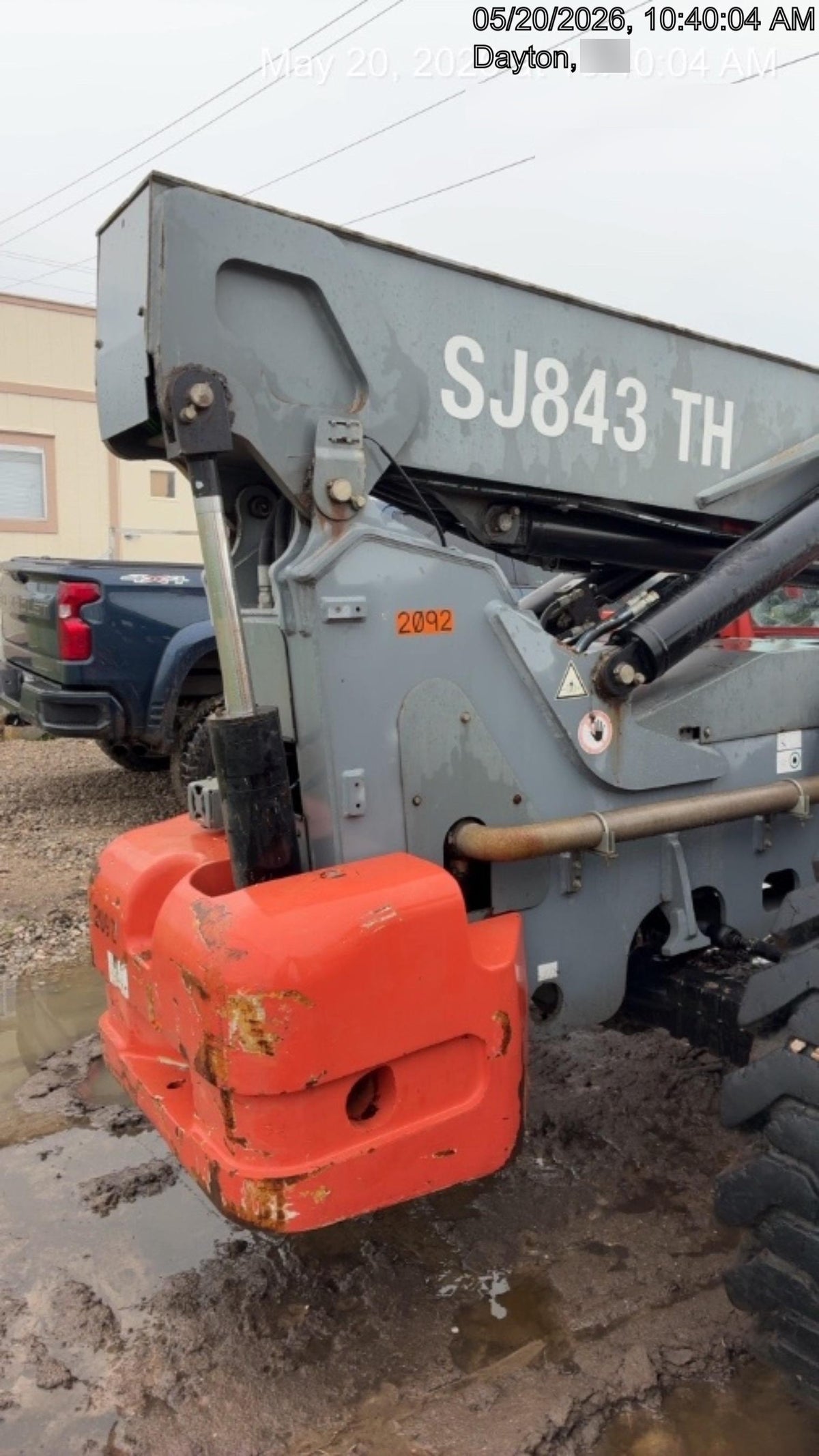 2016 Skyjack SJ843 TH Skyjack SJ843TH Telehandler