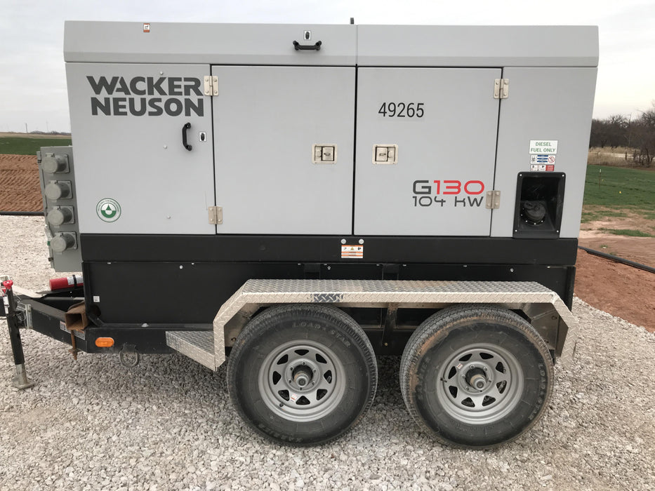 2019 WACKER NEUSON G130