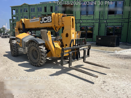 2020 JCB 510-56 Canopy, Solid Tires, Work Lights, Beacon, Aux Hydraulics, Back up Alarm, Lifting Eye, ES Decals