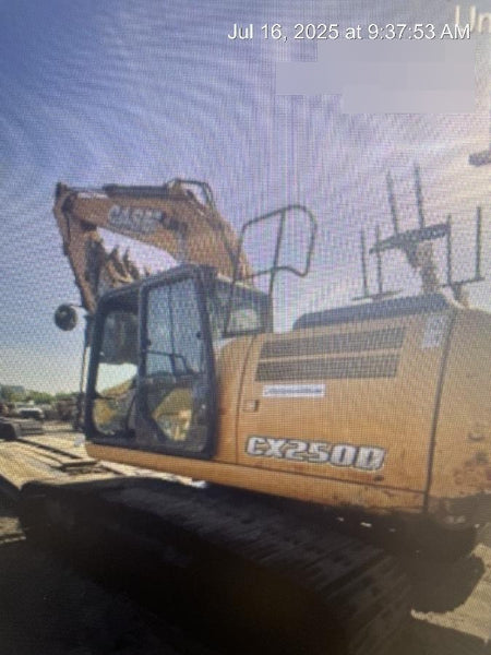 2016 CASE CX250D