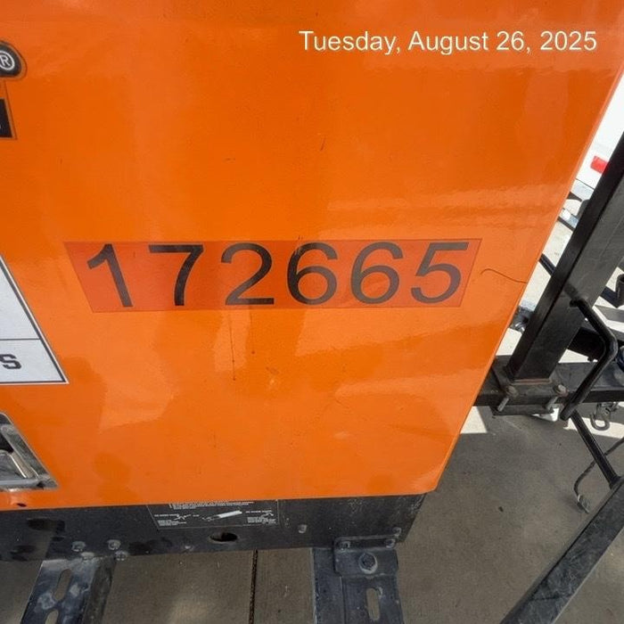 2021 Lincoln Electric Vantage 322 Vantage 322 Ready Pak 3 w/ Decals, ORANGE (includes trailer, cable rack, fender light kit) NO Telematics