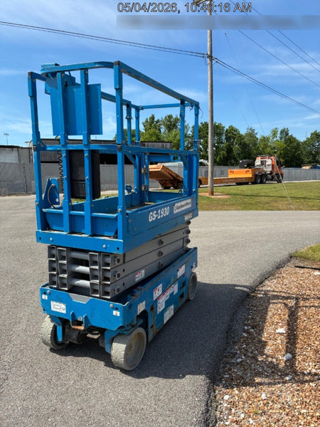 2020 Genie GS-1930 Solid Non Marking Tires, Beacon, Folding rails with half height swing gate