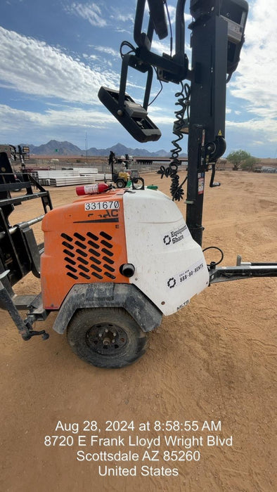 2023 Generac MLT2 Diesel, Flex Switch 120V Input, Powerzone Controller, (4) 320W LED Lights, 4kW Generator, 39.9 Gal Fuel Tank, 2" Ball, T3