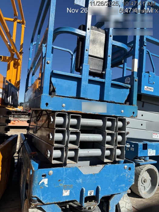 2019 Genie GS-1930 Fixed Rails with Chain Entry