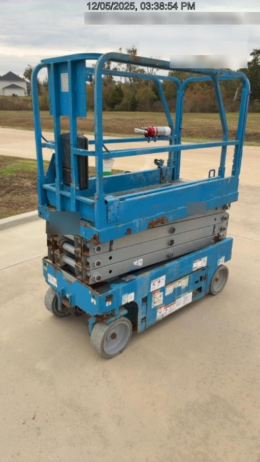 2019 Genie GS-1930 Fixed Rails with Chain Entry