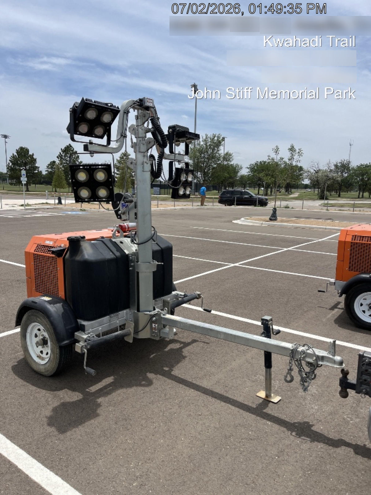 2024 Wanco WLTT-4MM4K Diesel, Deep Sea Controller, Shore Power Plug, Auto Start, (4) 350W LED Floodlights, 4kW Generator, 60 Gal Fuel Tank, 2" Ball, T3