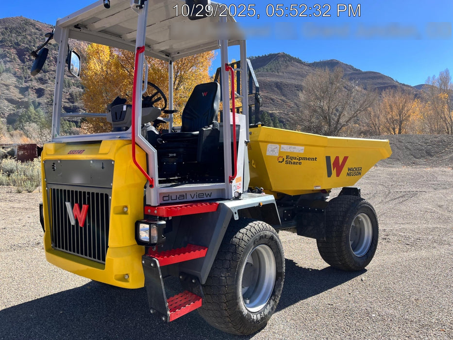 2025 WACKER NEUSON DV603 Canopy Turf Tires