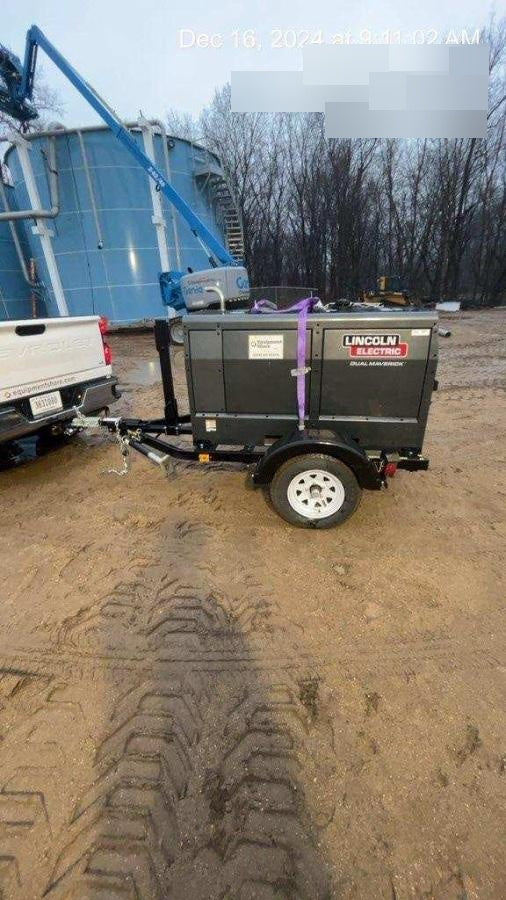 2024 Lincoln Electric Dual Maverick 200/200X Ready Pak 3, Includes Trailer, Cable Rack, Fender Light Kit K4382-1-RP3