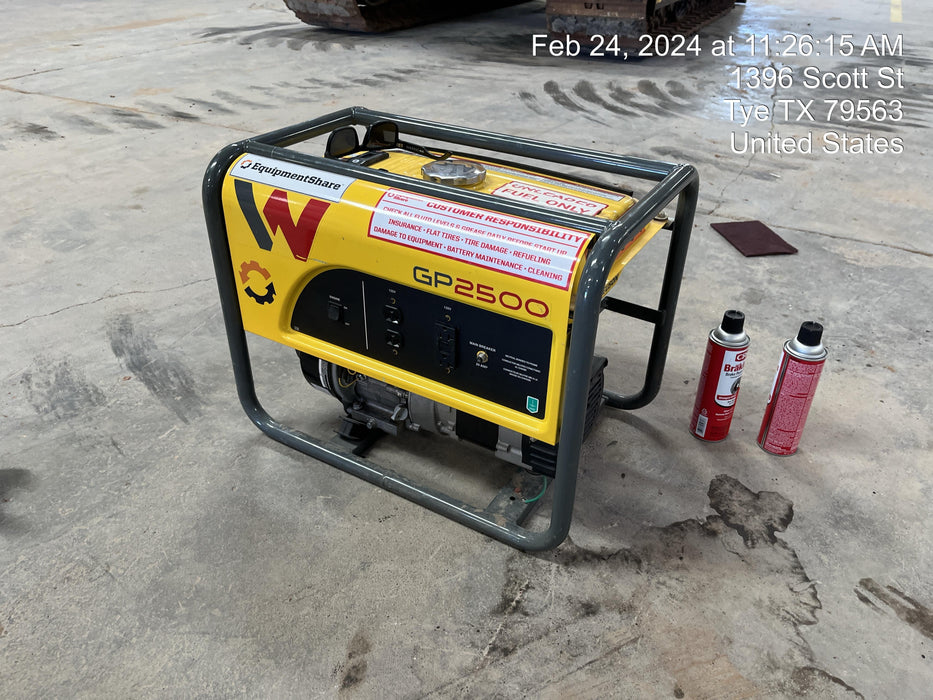 2021 WACKER NEUSON GP2500A